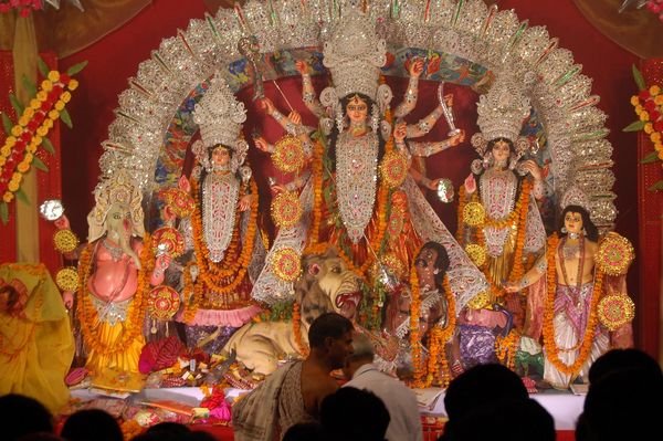 "The nine forms of Durga"