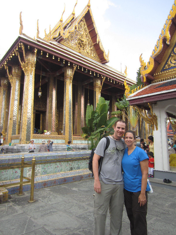 outside the Emerald Buddha