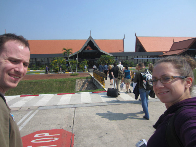 landing in HOT Siem Reap