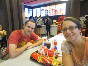 traditional travel McDonalds visit