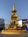 Famous Chiang Rai clock tower