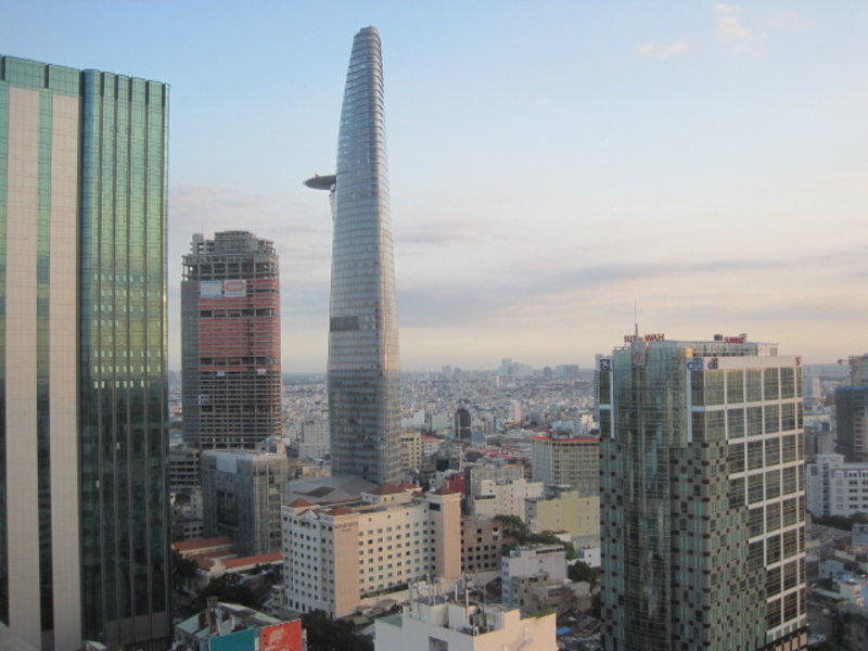 View from the Sheraton of the Bitexco Tower