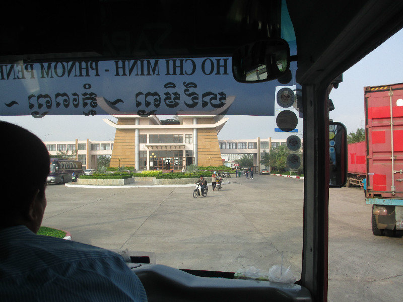 Bavet - border with Cambodia