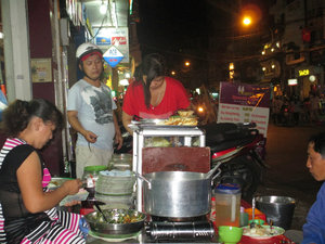 Street food restaurant, Bui Vien
