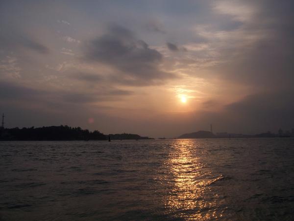 Gulangyu Island at dusk