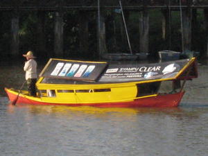 A river boat