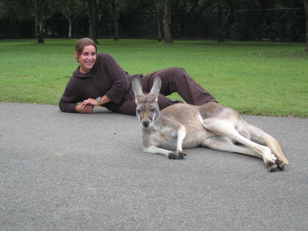 Me & a Kangaroo!