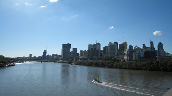 Brisbane River & city