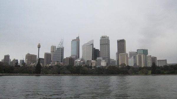 Sydney Skyline on a rainy day!