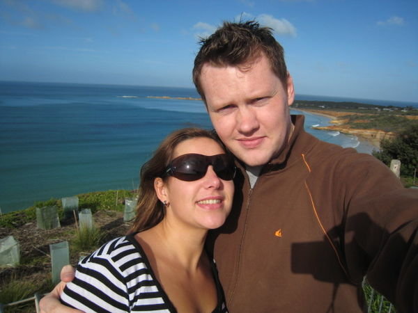 On our drive down the Great Ocean Road