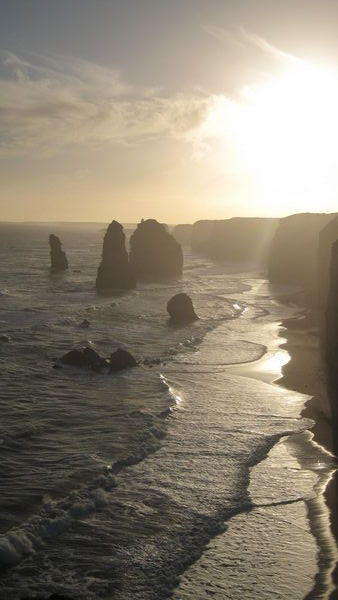 The Apostles from the air