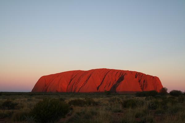 Uluru evening