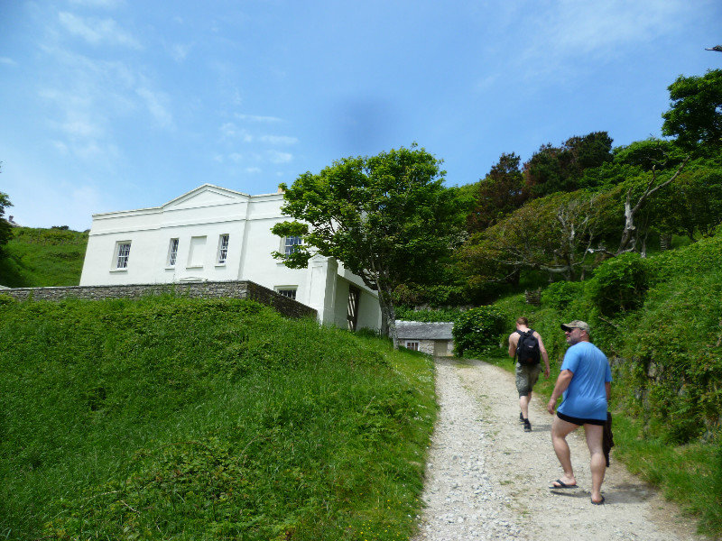 The manor house on Lundy