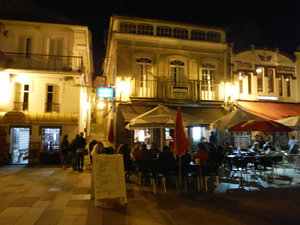 Muros town square