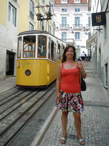 The funnicular trams really helped with the steep hills