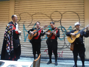 Serenaded over tapas in Malaga