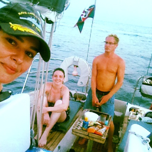 Sailing with Fernanda & Angelica