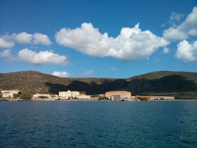 Lovely view back onto Asinara Island