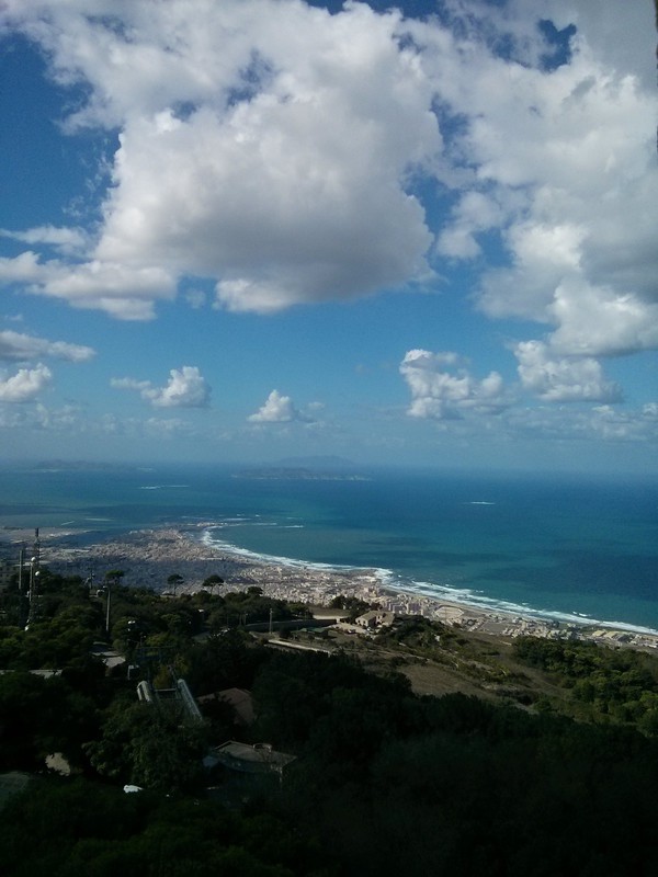 View of Trapani from Erice
