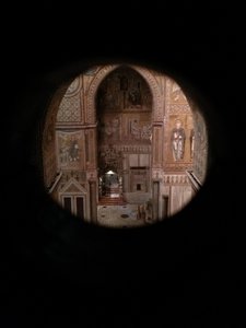 Through the peephole at Monreale