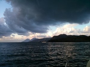 Stormy Aeolian Islands