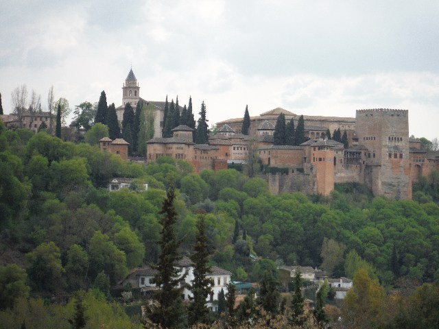 View of The Alhambra from Sacromonte