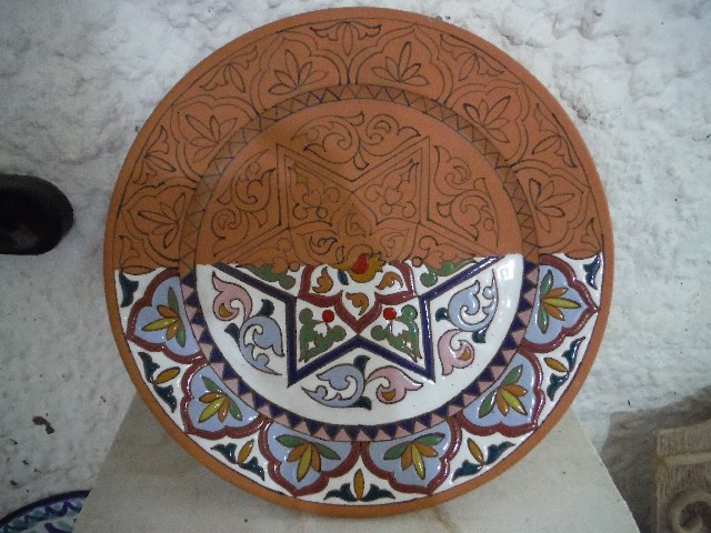 Typical Granada pottery