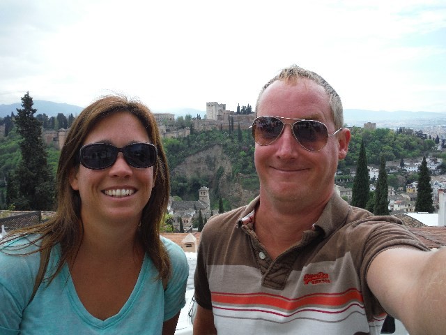 Selfie of the Alhambra