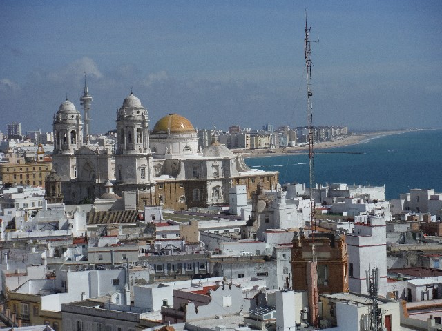 View of Cadiz rooftops