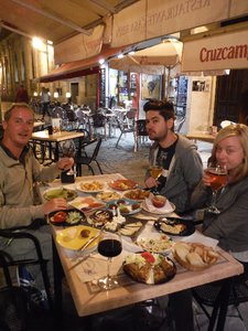 Moroccan tapas feast, Seville