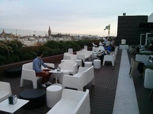 Rooftop drinks @ Corte Ingles, Seville