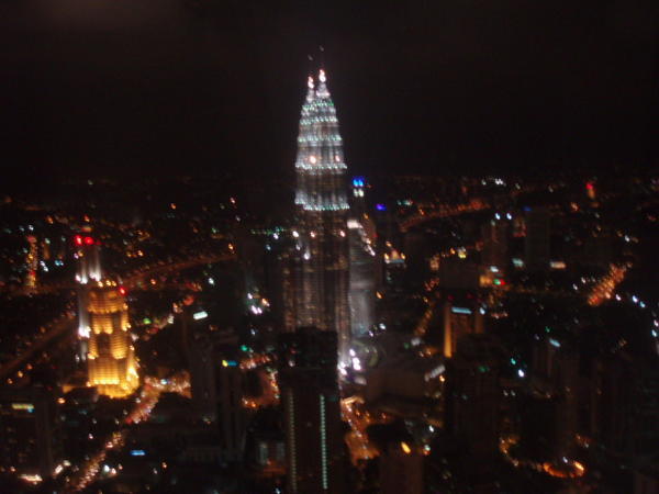 View from top of KL Tower