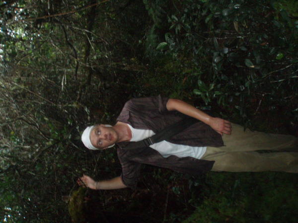 Andrew in the jungle