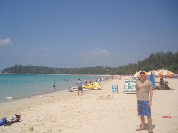 The beach in Phuket called Kata beach