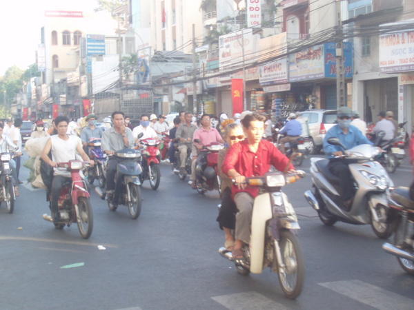A normal street in Saigon