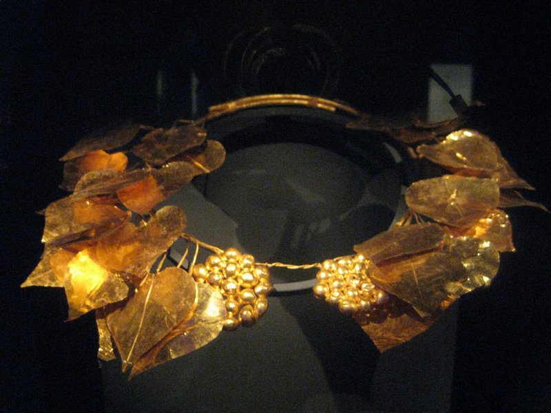 Gold Ivory Wreath - 350 B.C.