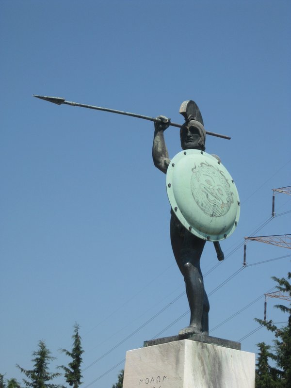 Statue of a Spartan
