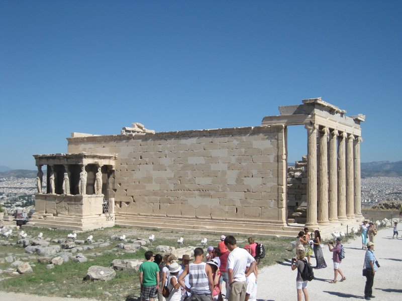 Another view of the Erechtheion