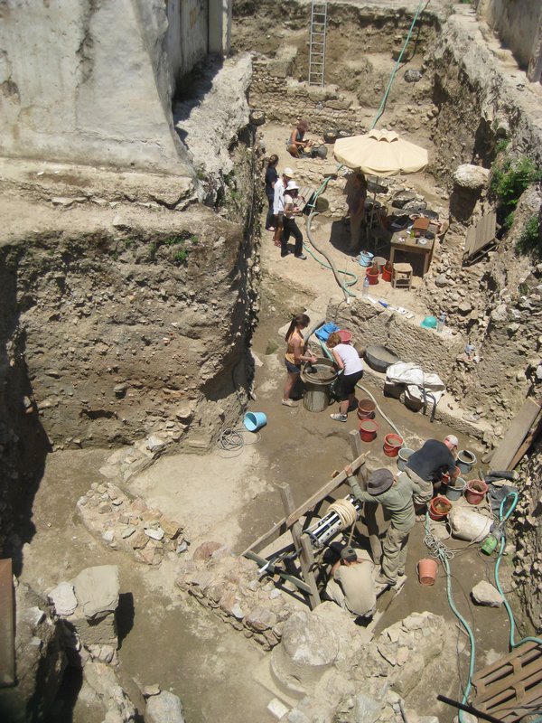 Archaeologists Working