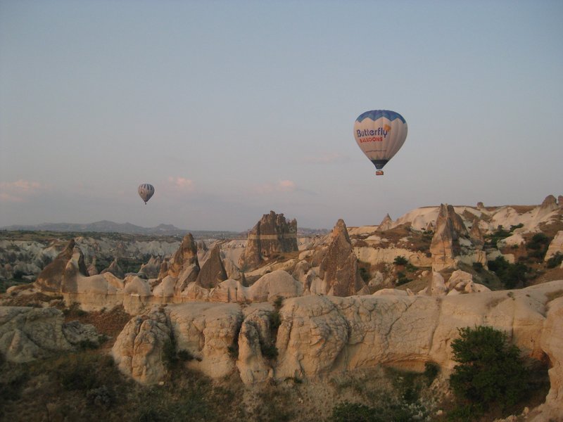 Flying Over Cappadocia