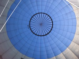 Looking up into Balloon