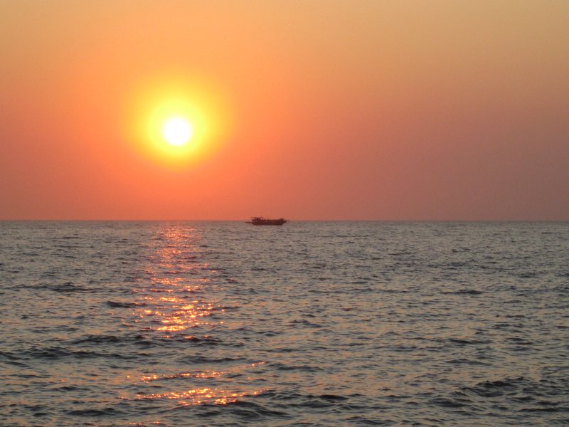 Sunset on the Aegean
