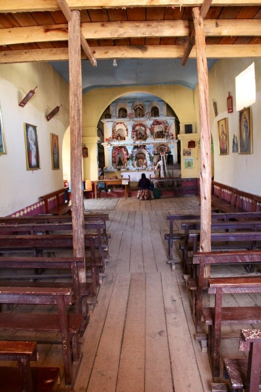 Modest church on Taquile Island