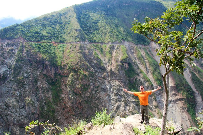 Inka trail, Glen on the edge