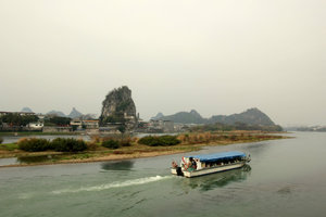 the swanky Li River