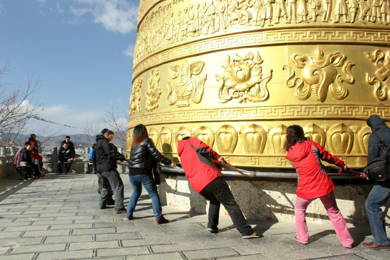 World's Largest Prayer Wheel