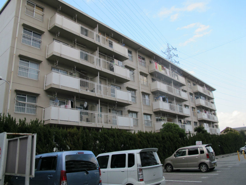 Typical block of flats in Himeji