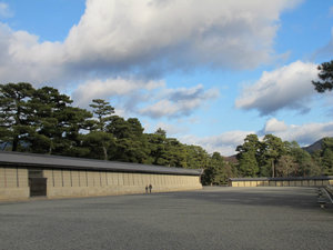 Kyoto Imperial Palace wall