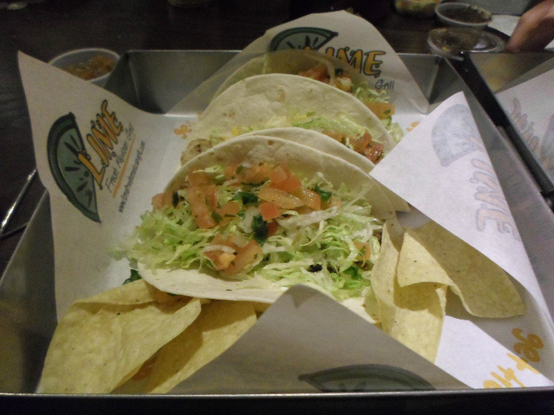 tacos from Lime