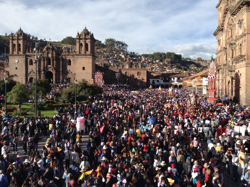 The whole of Cusco comes to town